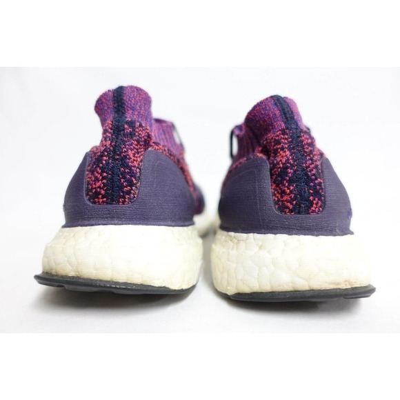 ADIDAS Women Ultra Boost Uncaged Size 6.5 Purple Running Shoes Primeknit B75862 - Picture 4 of 10